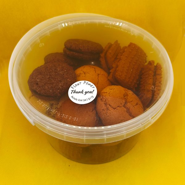 Bucket of Mixed Homemade Cookies