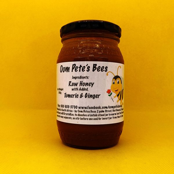 Raw Honey with Turmeric and Ginger